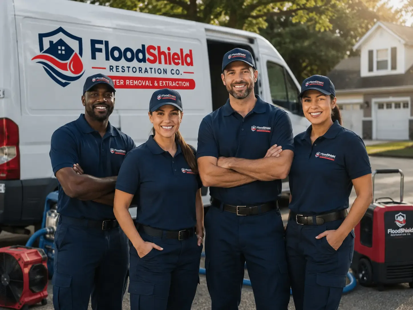 Flood Damage Restoration company in Woodbury, PA