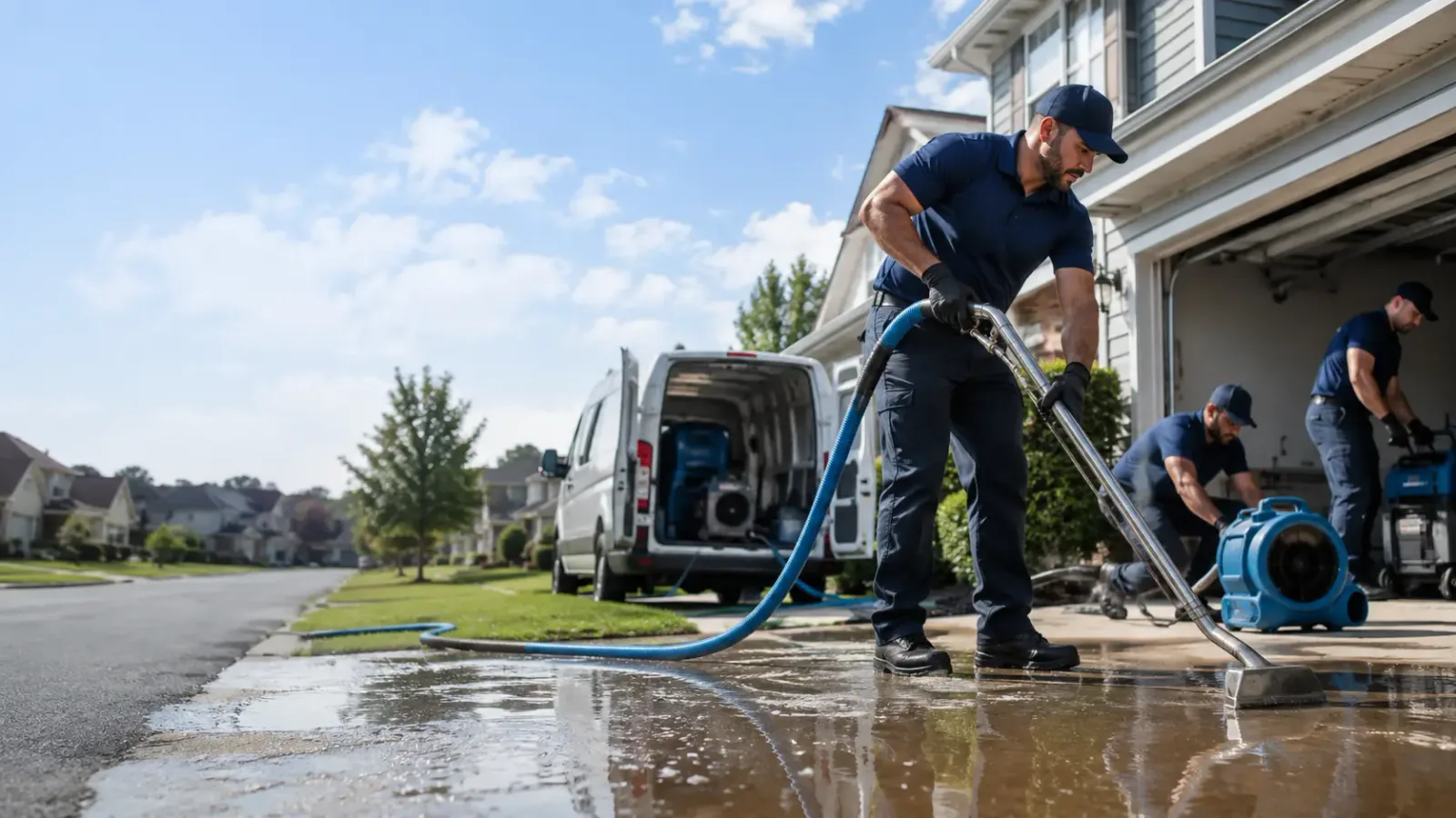 Flood Damage Restoration in Woodbury, PA
